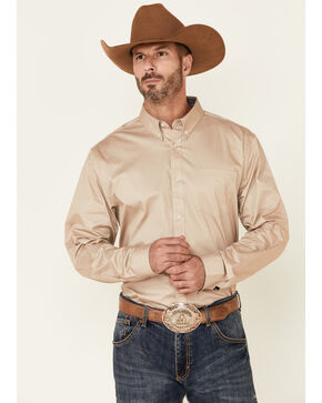 KLJR Men Big & Tall Short Sleeve Slim Fit Business Dress Western Shirt 